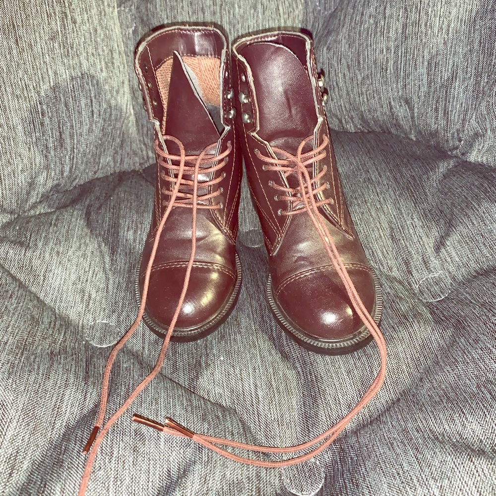 10c girls somerset lace up riding boots
